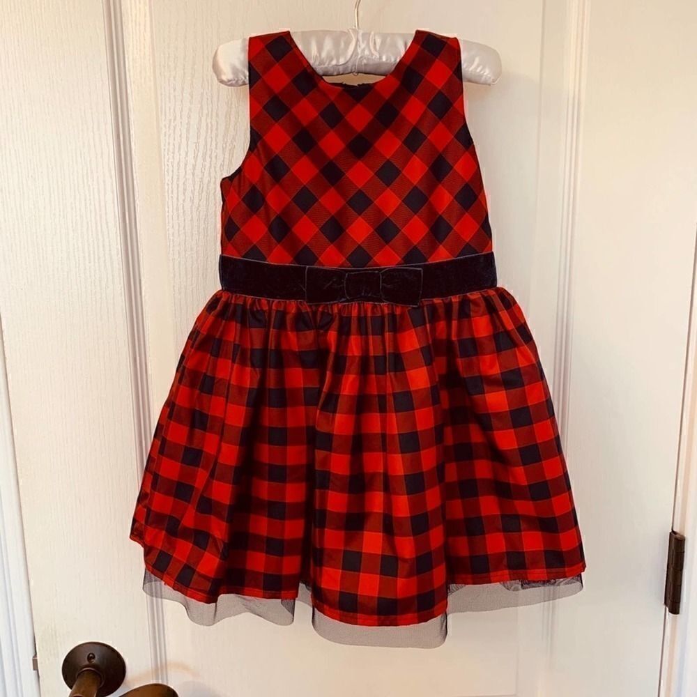 Perfect Navy & Red Christmas Dress! 🌲 🎁